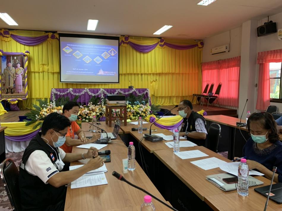 ประชุมคณะกรรมการควบคุมโรคติดต่อตำบลพุ่มแก