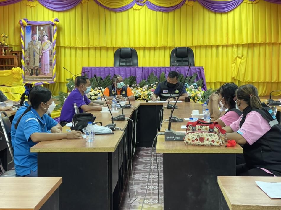 ประชุมคณะกรรมการควบคุมโรคติดต่อตำบลพุ่มแก ครั้งที่๑๗/๒๕๖๔